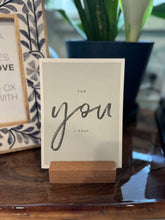 Load image into Gallery viewer, Wood Block Display Stand