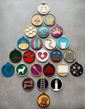 Load image into Gallery viewer, Jesse Tree Ornaments (Optional Tree) - Ann Voskamp version