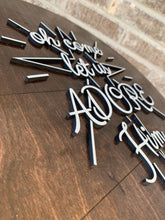 Load image into Gallery viewer, Oh Come Let Us Adore Him Sign