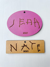 Load image into Gallery viewer, Handwriting Ornament