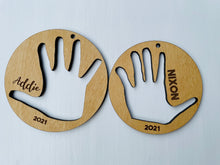 Load image into Gallery viewer, Handprint Ornament