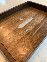 Load image into Gallery viewer, "Come and Take It" Wooden Tray/Valet
