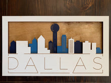 Load image into Gallery viewer, Dallas Skyline (Layered)
