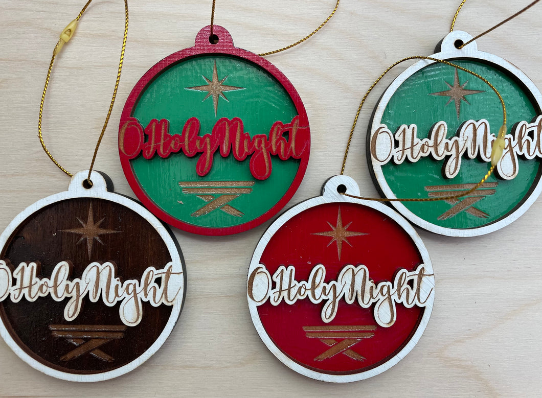 Oh Holy Night Ornament