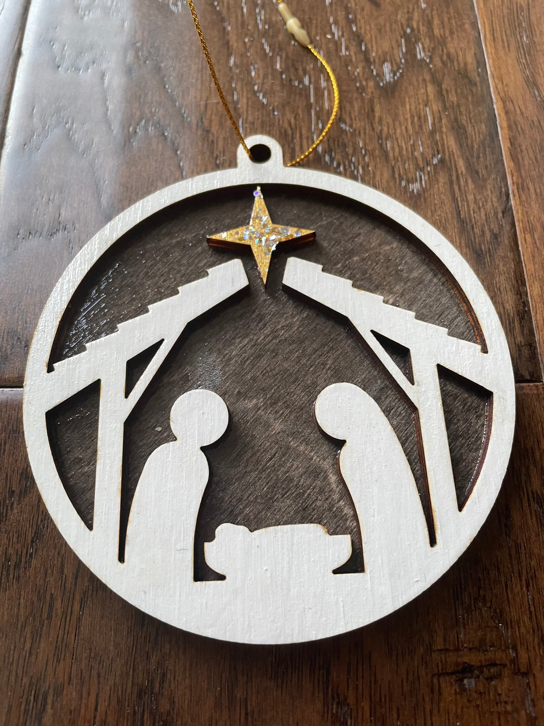 Nativity Ornament (Layered)