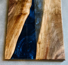 Load image into Gallery viewer, The “Noah” | Charcuterie Board (Midnight Blue and Black Walnut)
